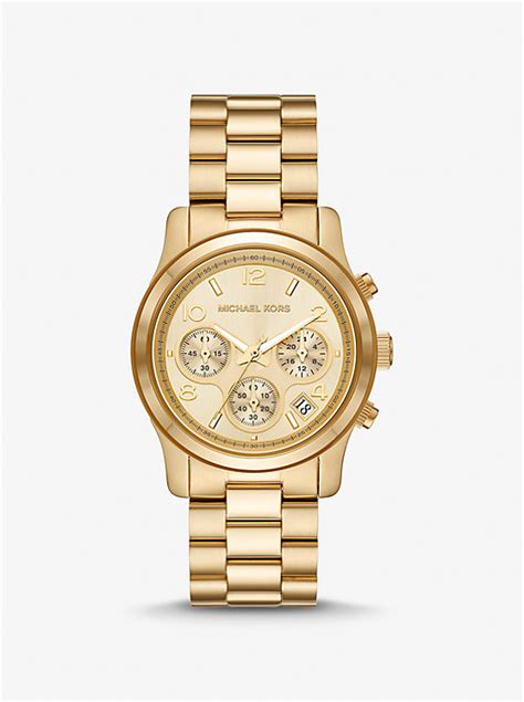 michael kors mk7323|Runway Gold.